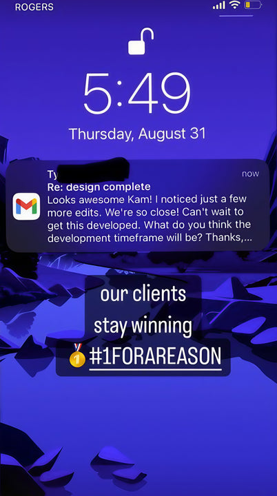 Client message about Solvexmedia results