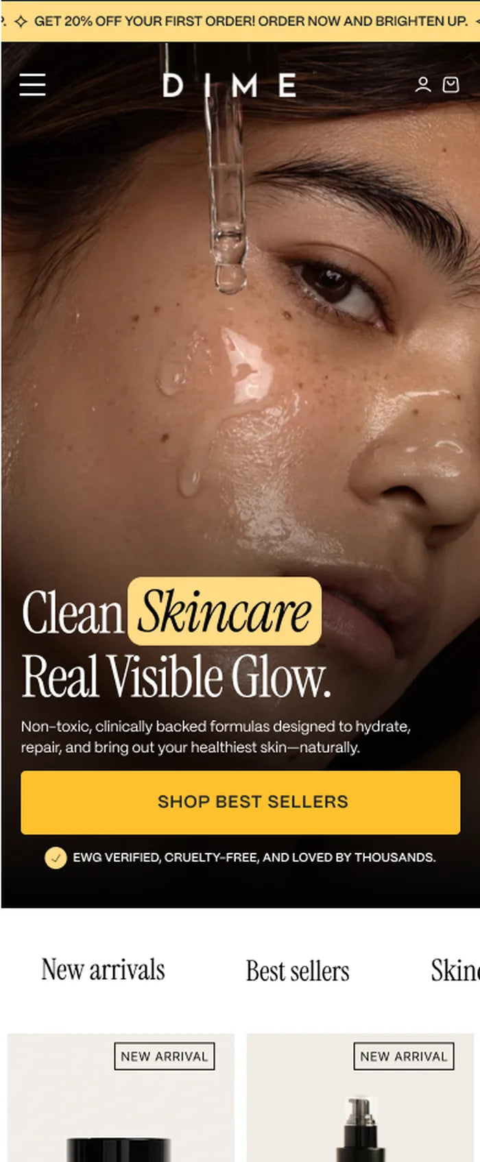 DIME Beauty store by Solvexmedia