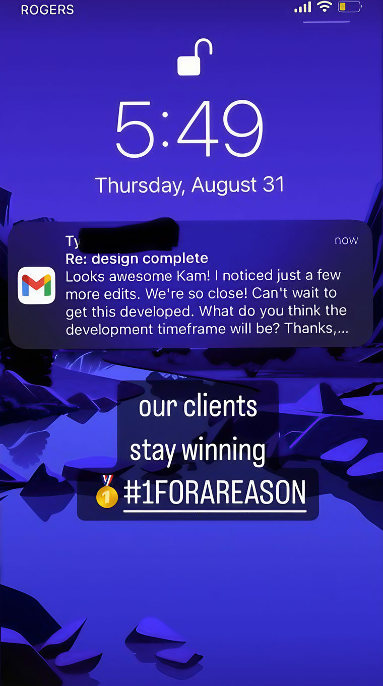 Client message about Solvexmedia results