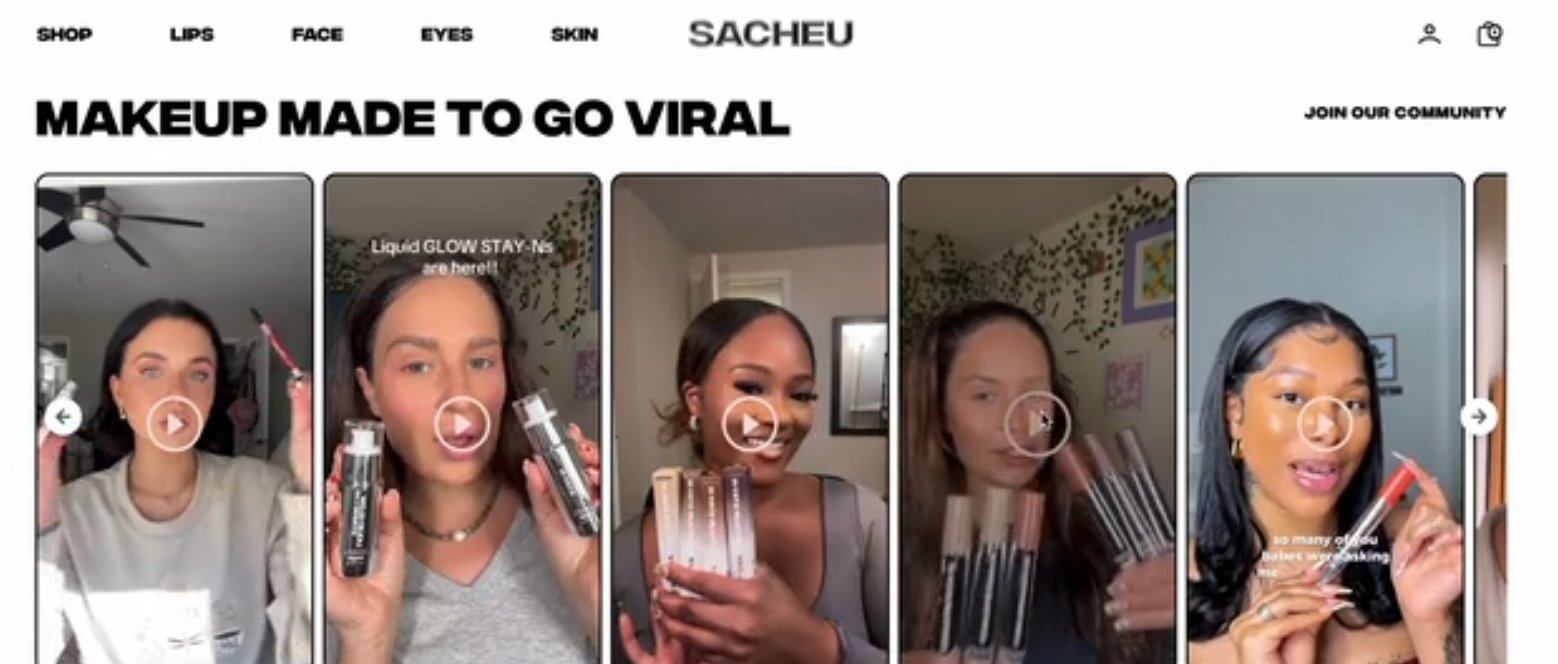 SACHEU UGC video proof