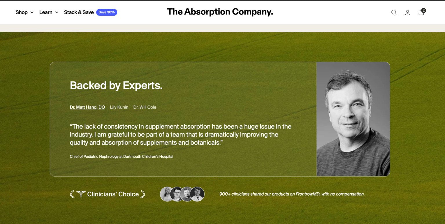 Authority proof example