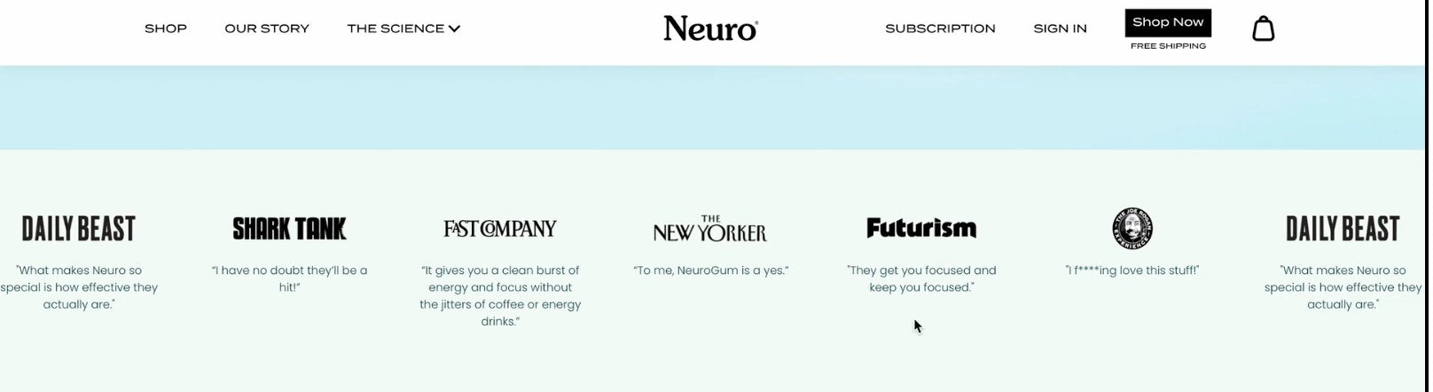 Neuro press proof