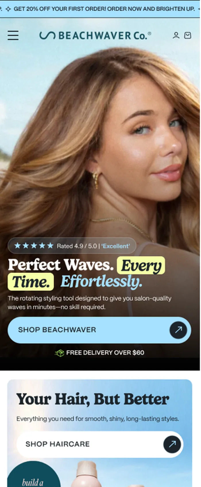 Beachwaver store by Solvexmedia