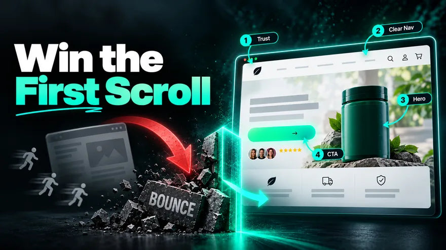 6 Above the Fold Secrets That Stop Visitors From Bouncing